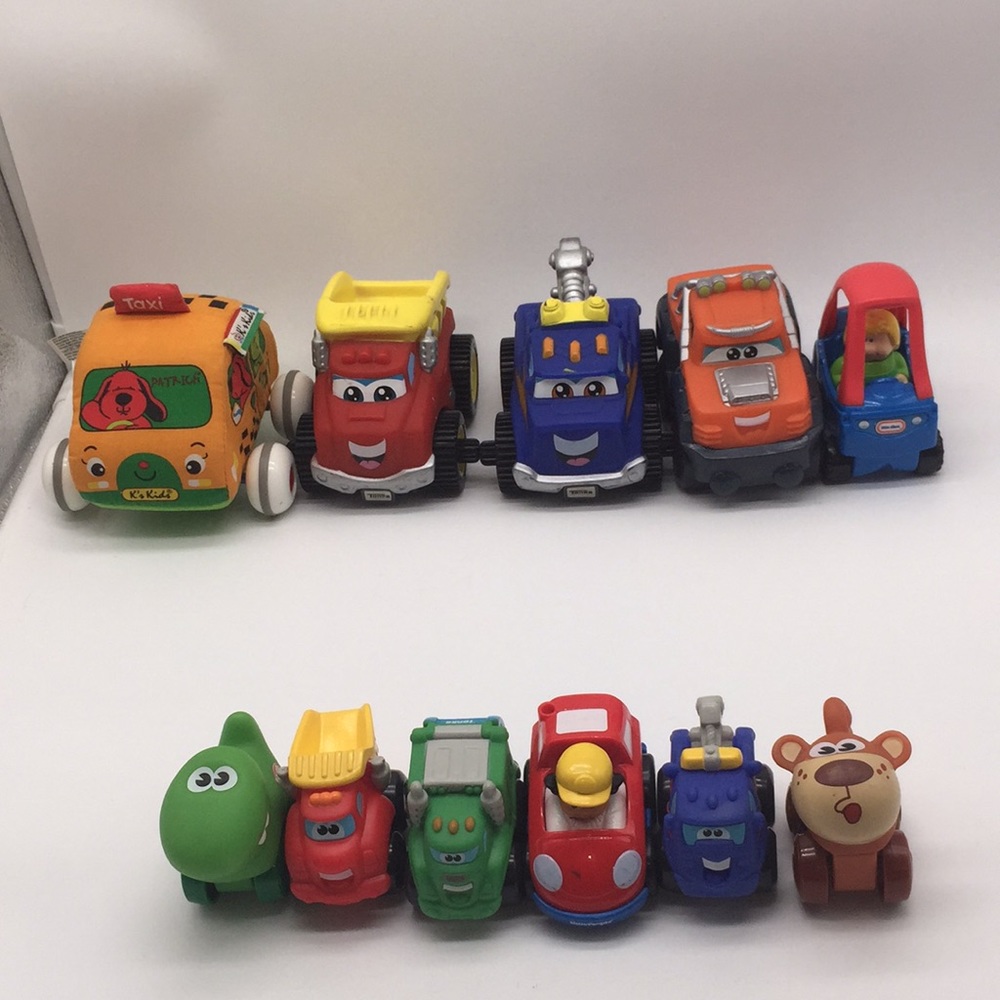 Bundle of Tonka Fisher-Price & Playskool Vehicles
